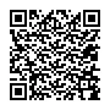 Código QR para número de teléfono +12016184347