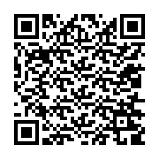 QR-koodi puhelinnumerolle +12016209686