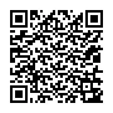 QR код за телефонен номер +12016343405