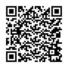 QR-koodi puhelinnumerolle +12016421254