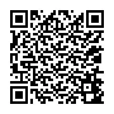 QR код за телефонен номер +12016442588