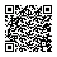 QR код за телефонен номер +12016558686