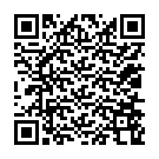 QR-koodi puhelinnumerolle +12016568399