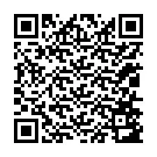 Código QR para número de teléfono +12016583771