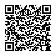 Kode QR untuk nomor Telepon +12016584225