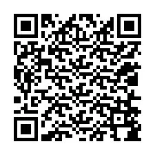 Código QR para número de teléfono +12016584228