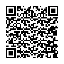 QR-koodi puhelinnumerolle +12016589126