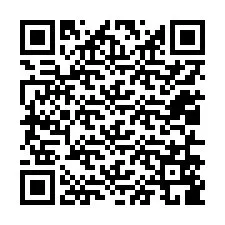 Código QR para número de teléfono +12016589127