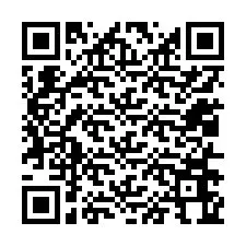 QR код за телефонен номер +12016664367