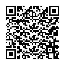 QR код за телефонен номер +12016668525