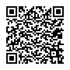 Código QR para número de teléfono +12016669447