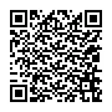 QR код за телефонен номер +12016669574