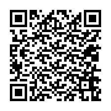 QR-koodi puhelinnumerolle +12016669973