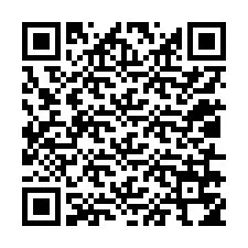 Código QR para número de teléfono +12016754498