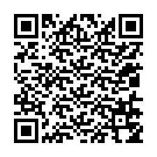 QR-koodi puhelinnumerolle +12016754504