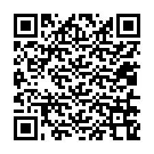 QR код за телефонен номер +12016768413