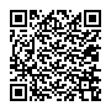 QR код за телефонен номер +12016768683