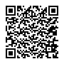 QR-koodi puhelinnumerolle +12016828813