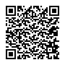 QR-koodi puhelinnumerolle +12016829517