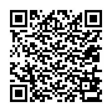 QR-koodi puhelinnumerolle +12016833407