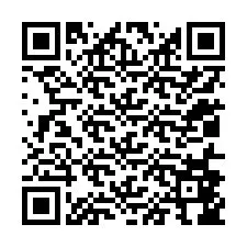 QR-koodi puhelinnumerolle +12016846304