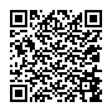 Kode QR untuk nomor Telepon +12016846308