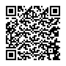 QR код за телефонен номер +12016846312