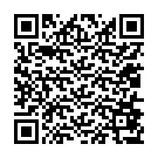 QR-koodi puhelinnumerolle +12016877356