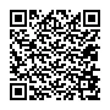 QR kód a telefonszámhoz +12016877357