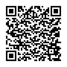 Código QR para número de teléfono +12016877358