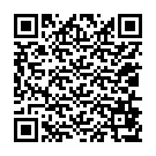 QR код за телефонен номер +12016877538