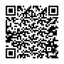 QR код за телефонен номер +12016877543