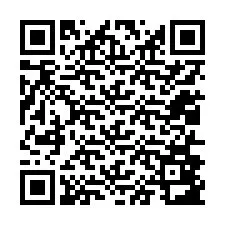 QR-koodi puhelinnumerolle +12016883367