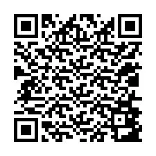 QR код за телефонен номер +12016883368