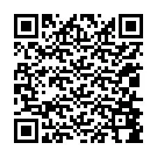 QR код за телефонен номер +12016884370