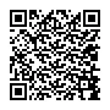 Código QR para número de teléfono +12016884436