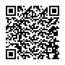 Código QR para número de teléfono +12016884566