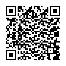 QR Code สำหรับหมายเลขโทรศัพท์ +12016886214