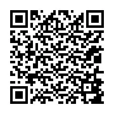 QR kód a telefonszámhoz +12016887115