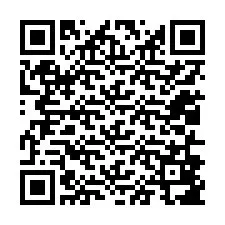 QR-код для номера телефона +12016887137