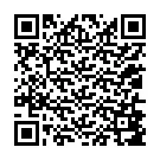 QR Code สำหรับหมายเลขโทรศัพท์ +12016887158