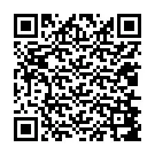 QR kód a telefonszámhoz +12016887292