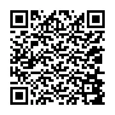 QR код за телефонен номер +12016887338