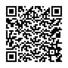 QR код за телефонен номер +12016958451