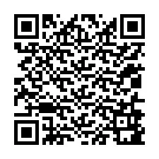 QR код за телефонен номер +12016981110