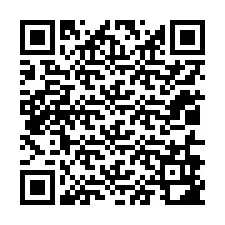 Código QR para número de teléfono +12016982105