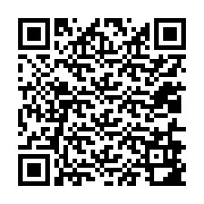 QR код за телефонен номер +12016982107