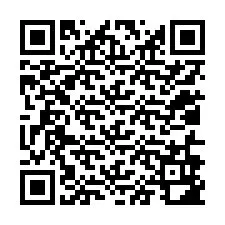 Kode QR untuk nomor Telepon +12016982108