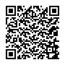 QR-koodi puhelinnumerolle +12016982115