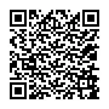 QR-koodi puhelinnumerolle +12016985989